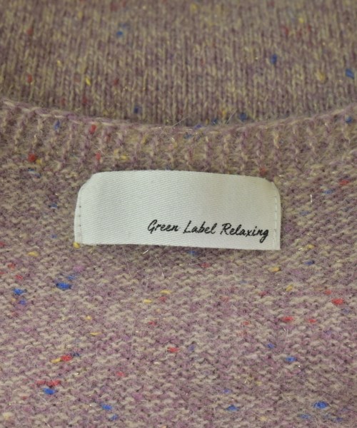 green label relaxing（グリーンレーベルリラクシング）ニット・セーター ピンク サイズ:F レディース/2200637408035