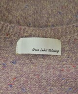 green label relaxing（グリーンレーベルリラクシング）ニット・セーター ピンク サイズ:F レディース/2200637408035