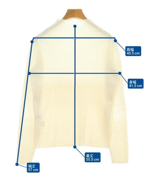 green label relaxing（グリーンレーベルリラクシング）ニット・セーター 白 サイズ:F レディース/2200641222016