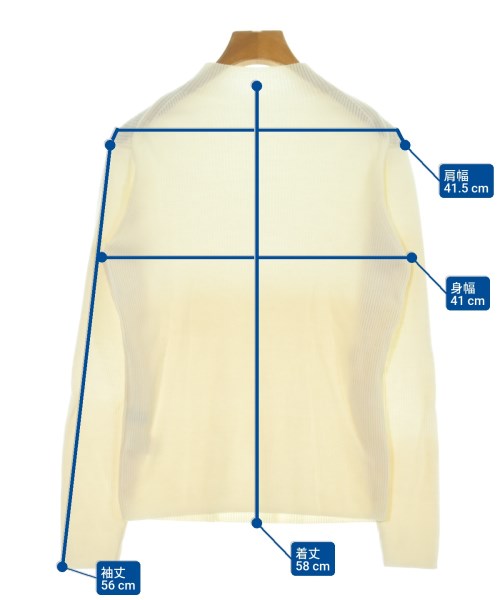green label relaxing（グリーンレーベルリラクシング）ニット・セーター 白 サイズ:F レディース/2200641222023