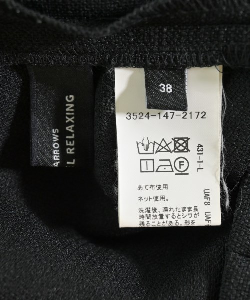 green label relaxing（グリーンレーベルリラクシング）ロング・マキシ丈スカート 黒 サイズ:38(M位) レディース/2200641222054