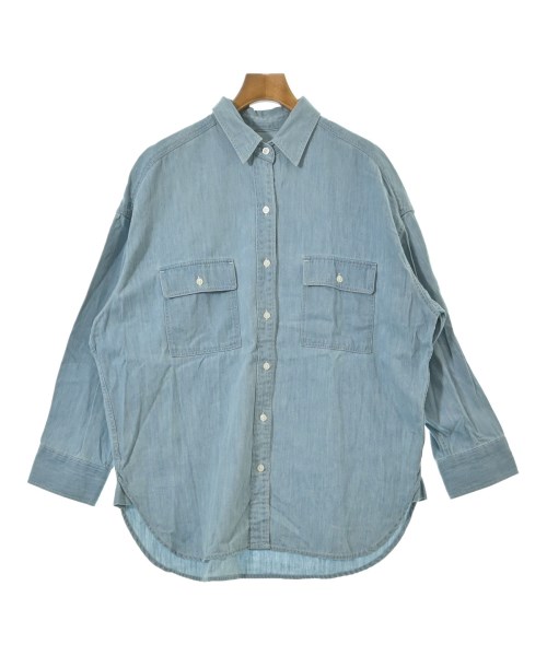 green label relaxing(グリーンレーベルリラクシング)カジュアルシャツ 青 サイズ:F/2200641325014
