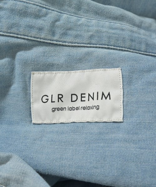 green label relaxing（グリーンレーベルリラクシング）カジュアルシャツ 青 サイズ:F レディース/2200641325014
