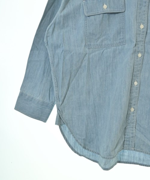 green label relaxing（グリーンレーベルリラクシング）カジュアルシャツ 青 サイズ:F レディース/2200641325014