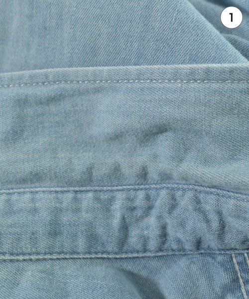 green label relaxing（グリーンレーベルリラクシング）カジュアルシャツ 青 サイズ:F レディース/2200641325014