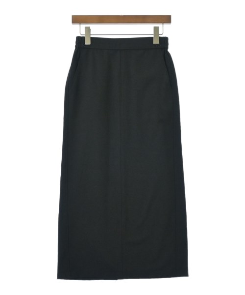 green label relaxing(グリーンレーベルリラクシング)ロング・マキシ丈スカート 黒 サイズ:L/2200643038059