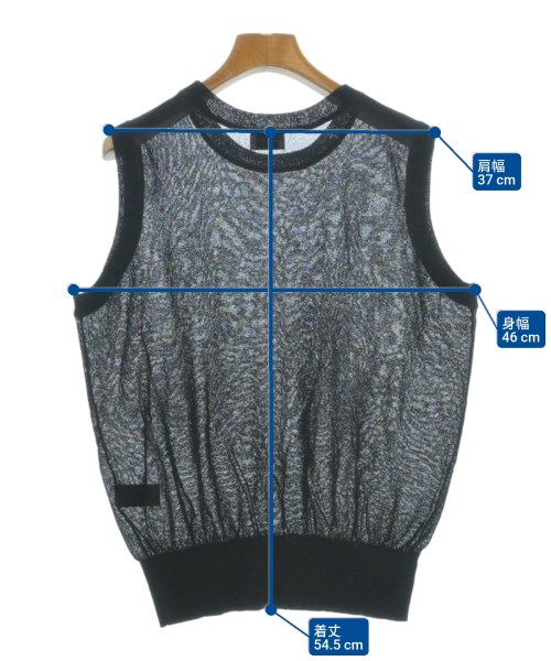 green label relaxing（グリーンレーベルリラクシング）ベスト/ノースリーブ 黒 サイズ:-(XL位) レディース/2200641501128