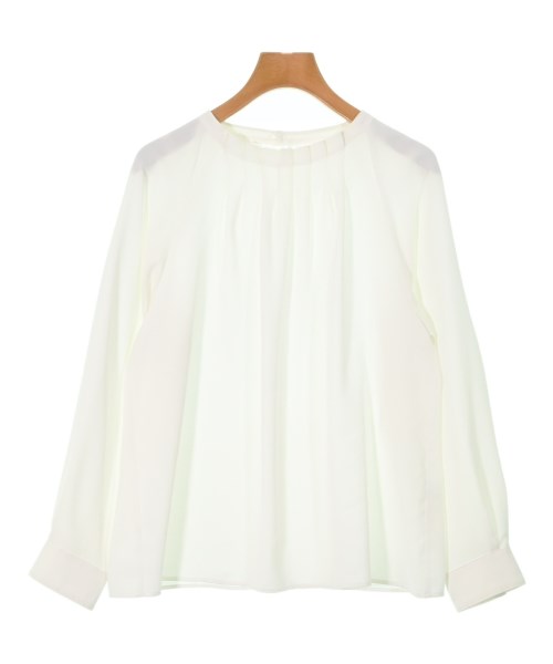 green label relaxing(グリーンレーベルリラクシング)ブラウス 白 サイズ:F/2200642641038