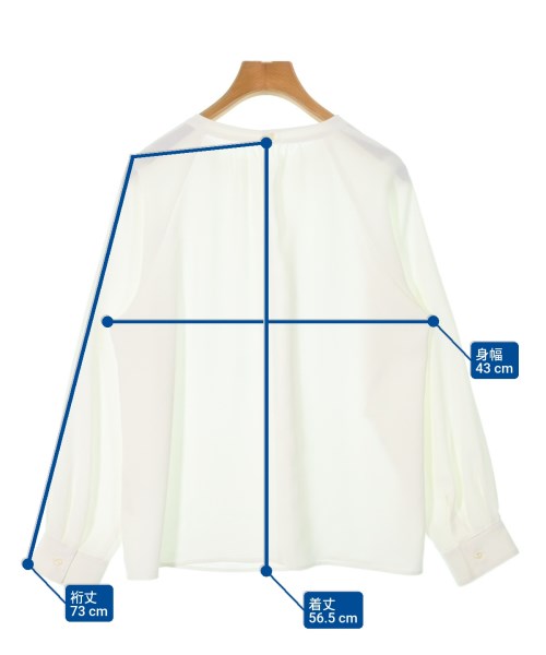 green label relaxing（グリーンレーベルリラクシング）ブラウス 白 サイズ:F レディース/2200642641038