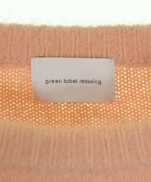 green label relaxing（グリーンレーベルリラクシング）ニット・セーター ピンク サイズ:F レディース/2200641922107