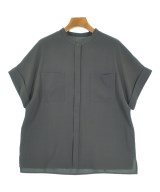 green label relaxing（グリーンレーベルリラクシング）ブラウス グレー サイズ:F レディース/2200641922121