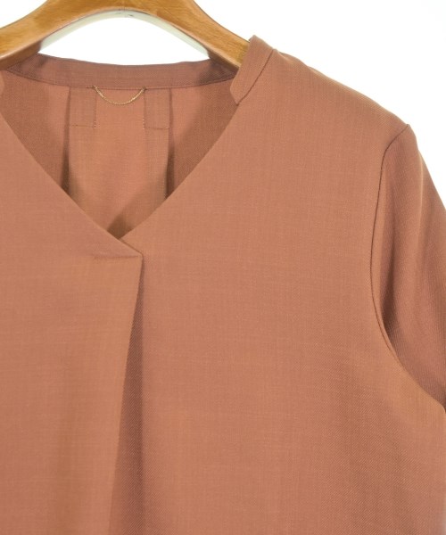 green label relaxing（グリーンレーベルリラクシング）ブラウス 茶 サイズ:F レディース/2200641922138