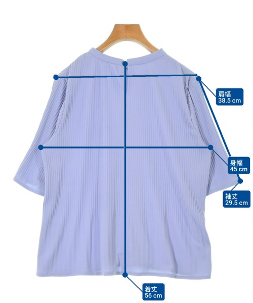 green label relaxing（グリーンレーベルリラクシング）ブラウス 青 サイズ:F レディース/2200641922145