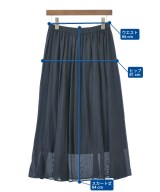 green label relaxing（グリーンレーベルリラクシング）ロング・マキシ丈スカート 紺 サイズ:-(S位) レディース/2200646429106