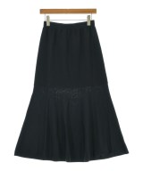 green label relaxing（グリーンレーベルリラクシング）ロング・マキシ丈スカート 黒 サイズ:-(M位) レディース/2200646429120