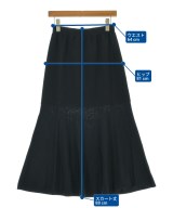 green label relaxing（グリーンレーベルリラクシング）ロング・マキシ丈スカート 黒 サイズ:-(M位) レディース/2200646429120