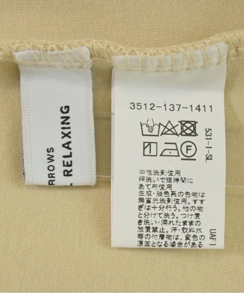 green label relaxing（グリーンレーベルリラクシング）スウェット 黄 サイズ:-(M位) レディース/2200647321034