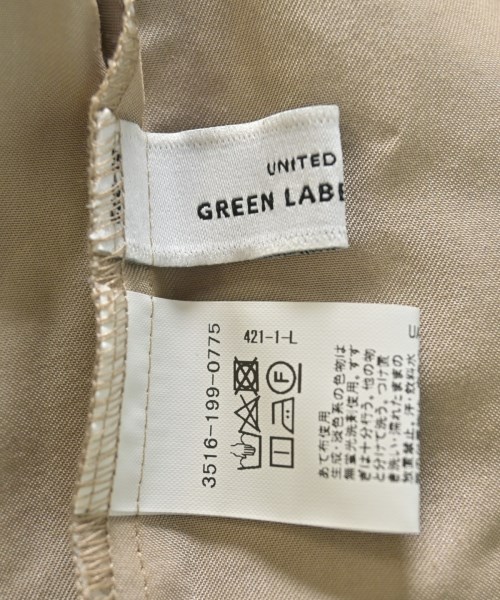 green label relaxing（グリーンレーベルリラクシング）カジュアルシャツ ベージュ サイズ:F レディース/2200648302124