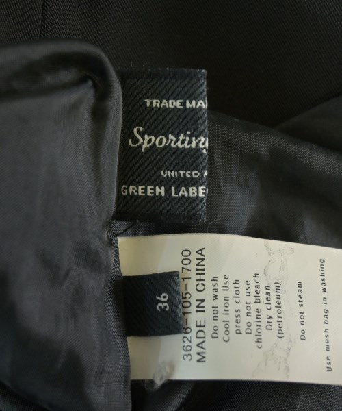 green label relaxing（グリーンレーベルリラクシング）オールインワン/サロペット 黒 サイズ:36(S位) レディース/2200651368063