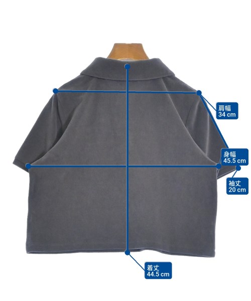 green label relaxing（グリーンレーベルリラクシング）ポロシャツ グレー サイズ:-(M位) レディース/2200645170016