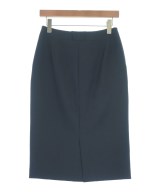 green label relaxing（グリーンレーベルリラクシング）ひざ丈スカート 紺 サイズ:38(M位) レディース/2200646663036