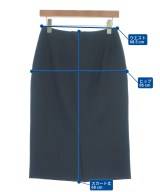 green label relaxing（グリーンレーベルリラクシング）ひざ丈スカート 紺 サイズ:38(M位) レディース/2200646663036