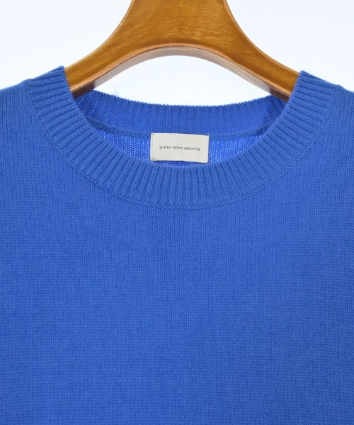 green label relaxing（グリーンレーベルリラクシング）ワンピース 青 サイズ:F レディース/2200648478034