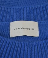 green label relaxing（グリーンレーベルリラクシング）ワンピース 青 サイズ:F レディース/2200648478034