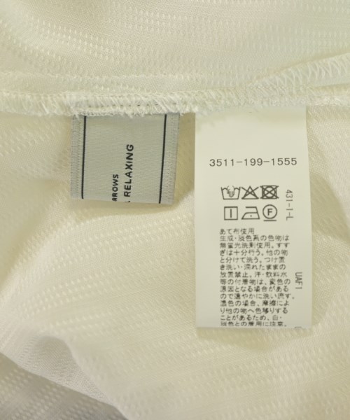 green label relaxing（グリーンレーベルリラクシング）カジュアルシャツ 白 サイズ:F レディース/2200646243061