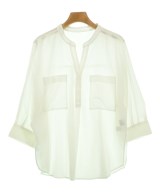 green label relaxing（グリーンレーベルリラクシング）カジュアルシャツ 白 サイズ:F レディース/2200646243061