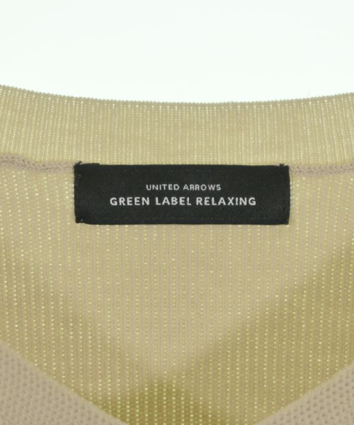green label relaxing（グリーンレーベルリラクシング）ニット・セーター ベージュ サイズ:F レディース/2200646243115