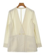 green label relaxing（グリーンレーベルリラクシング）ノーカラージャケット 白 サイズ:36(S位) レディース/2200648165019