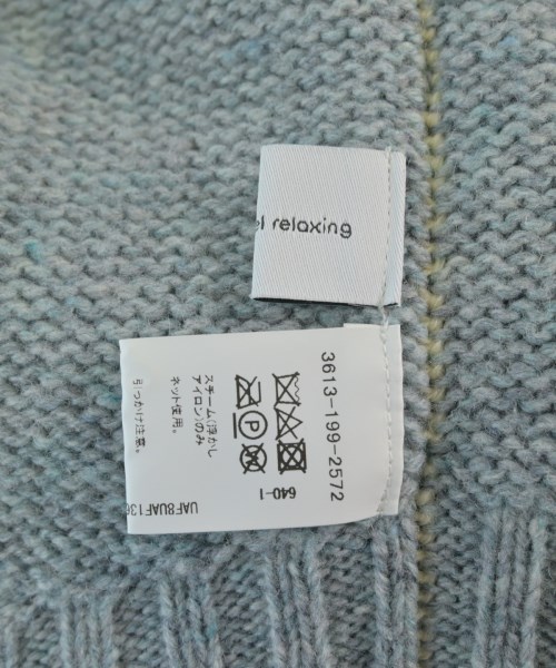 green label relaxing（グリーンレーベルリラクシング）ニット・セーター 青 サイズ:F レディース/2200648283072