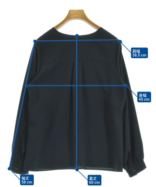 green label relaxing（グリーンレーベルリラクシング）カジュアルシャツ 紺 サイズ:F レディース/2200638895117