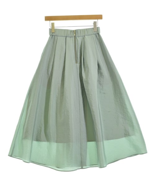 green label relaxing（グリーンレーベルリラクシング）ロング・マキシ丈スカート 緑 サイズ:36(S位) レディース/2200647453032