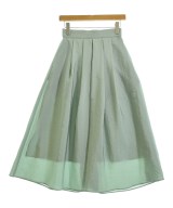 green label relaxing（グリーンレーベルリラクシング）ロング・マキシ丈スカート 緑 サイズ:36(S位) レディース/2200647453032