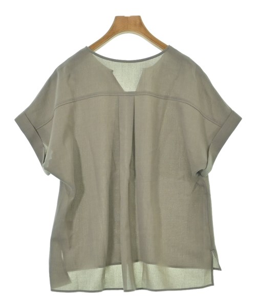 green label relaxing（グリーンレーベルリラクシング）ブラウス グレー サイズ:F レディース/2200648438106