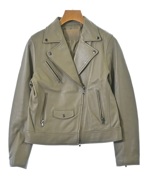 green label relaxing(グリーンレーベルリラクシング)ライダース グレー サイズ:36(S位)/2200643420021