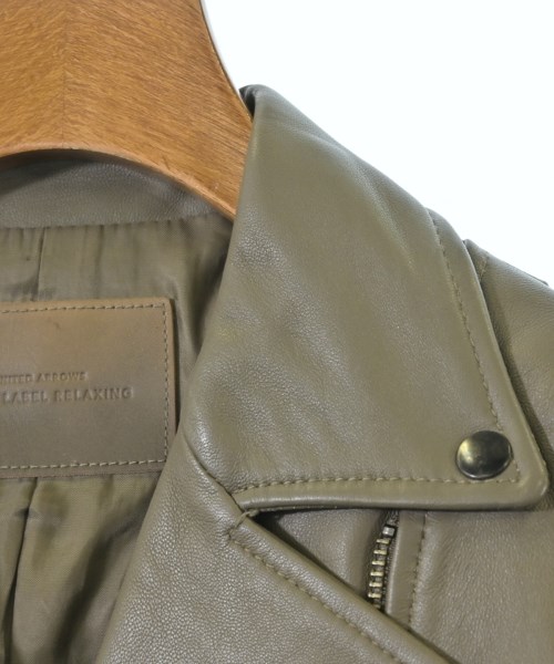 green label relaxing（グリーンレーベルリラクシング）ライダース グレー サイズ:36(S位) レディース/2200643420021