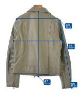 green label relaxing（グリーンレーベルリラクシング）ライダース グレー サイズ:36(S位) レディース/2200643420021