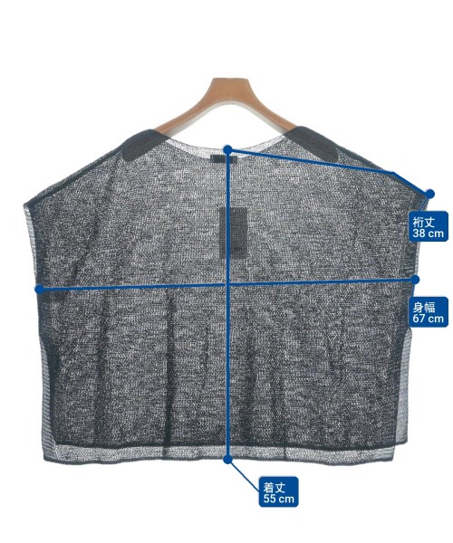 green label relaxing（グリーンレーベルリラクシング）ベスト 黒 サイズ:F レディース/2200643799073