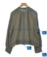 green label relaxing（グリーンレーベルリラクシング）カジュアルシャツ カーキ サイズ:F レディース/2200646781037