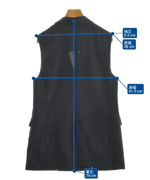 green label relaxing（グリーンレーベルリラクシング）ベスト 紺 サイズ:38(M位) レディース/2200632643011