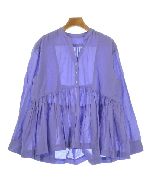 green label relaxing(グリーンレーベルリラクシング)ブラウス 紫 サイズ:-(L位)/2200651603126