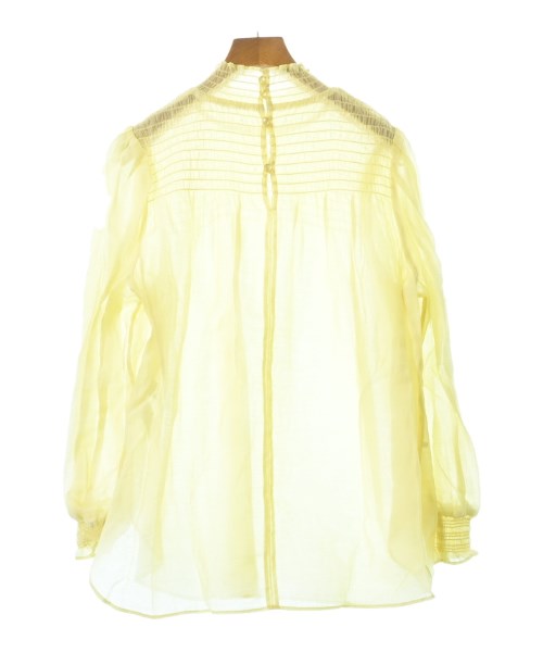 green label relaxing（グリーンレーベルリラクシング）ブラウス 黄 サイズ:F レディース/2200648780038