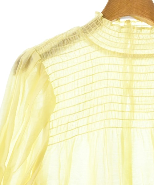 green label relaxing（グリーンレーベルリラクシング）ブラウス 黄 サイズ:F レディース/2200648780038