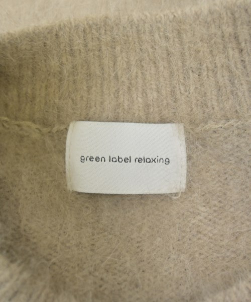green label relaxing（グリーンレーベルリラクシング）ニット・セーター ベージュ サイズ:F レディース/2200653208015