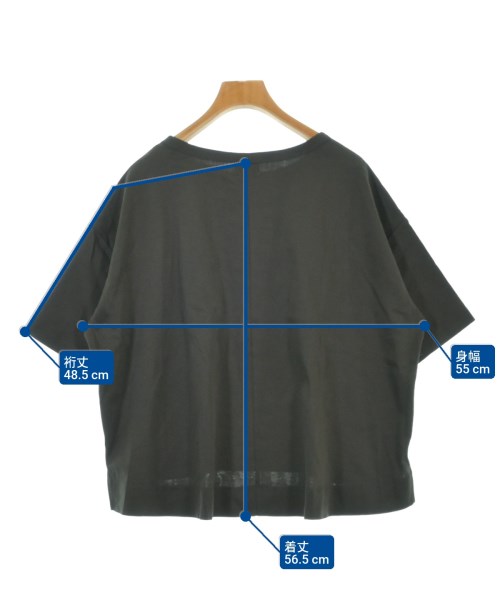 green label relaxing（グリーンレーベルリラクシング）Tシャツ・カットソー カーキ サイズ:F レディース/2200640357115