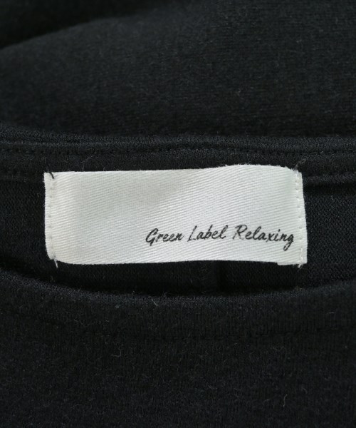 green label relaxing（グリーンレーベルリラクシング）ワンピース 黒 サイズ:F レディース/2200646501048