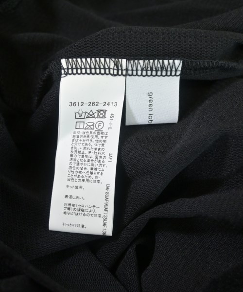 green label relaxing（グリーンレーベルリラクシング）Tシャツ・カットソー 黒 サイズ:-(M位) レディース/2200646113029